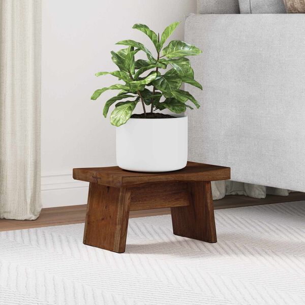 vidaXL Stolička Př&iacute;rodn&iacute; 29 x 20 x 17 cm Mahagonov&eacute; dřevo