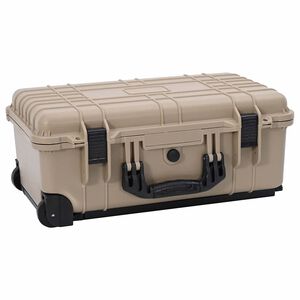 vidaXL Tvrd&yacute; kufr P&iacute;skov&aacute; 56 x 35 x 23 cm Polypropylen a ABS