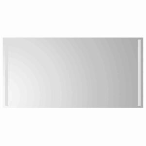 vidaXL LED koupelnov&eacute; zrcadlo Transparentn&iacute; 100 x 60 cm tvrzen&eacute; sklo