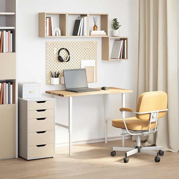 vidaXL Stoln&iacute; deska neo&scaron;etřen&eacute; 100x50x2,5 cm dub obd&eacute;ln&iacute;kov&yacute;