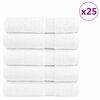 vidaXL Pr&eacute;miov&eacute; osu&scaron;ky SOLUND 25 ks b&iacute;l&eacute; 100x150 cm 600 g/m&sup2;