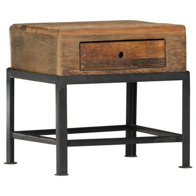 vidaXL Noční stolek 40 x 35 x 40 cm masivní recyklované dřevo