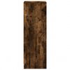vidaXL Příborník LED kouřový dub 38 x 34 x 100 cm kompozitní dřevo