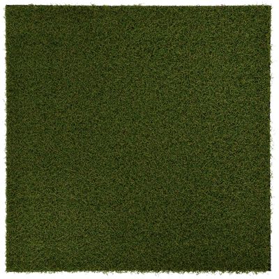 vidaXL Dlaždice s umělou trávou 4 ks 50 x 50 x 2,5 cm guma