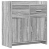 vidaXL Serv&iacute;rovac&iacute; skř&iacute;ň &Scaron;ed&yacute; Sonoma 75 x 36 x 80 cm Kompozitn&iacute; dřevo