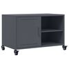 vidaXL TV skř&iacute;ňka antracitov&aacute; 68 x 39 x 43,5 cm ocel