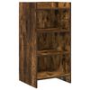 vidaXL Serv&iacute;rovac&iacute; skř&iacute;ň Kouřov&yacute; dub 40 x 36 x 80 cm Kompozitn&iacute; dřevo