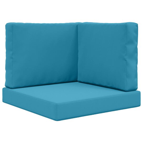 vidaXL Venkovn&iacute; pol&scaron;t&aacute;ř na pohovku 3 pcs Kr&aacute;lovsk&aacute; modr&aacute; Polyester