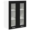 vidaXL Z&aacute;věsn&aacute; skř&iacute;ňka Čern&yacute; dub 60 x 31 x 80 cm kompozitn&iacute; dřevo