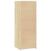 vidaXL Skříň highboard dub sonoma 45 x 41 x 124 cm kompozitní dřevo