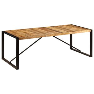 vidaXL J&iacute;deln&iacute; stůl 220 x 100 x 75 cm masivn&iacute; mangovn&iacute;kov&eacute; dřevo