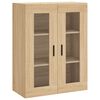 vidaXL Skř&iacute;ň highboard dub sonoma 69,5 x 34 x 180 cm kompozitn&iacute; dřevo