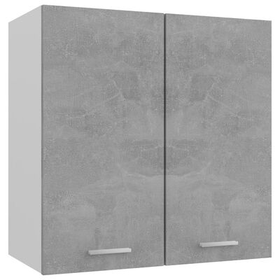 vidaXL Horní skříňka betonově šedá 60 x 31 x 60 cm dřevotříska