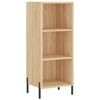 vidaXL Skř&iacute;ň highboard dub sonoma 34,5 x 34 x 180 cm kompozitn&iacute; dřevo