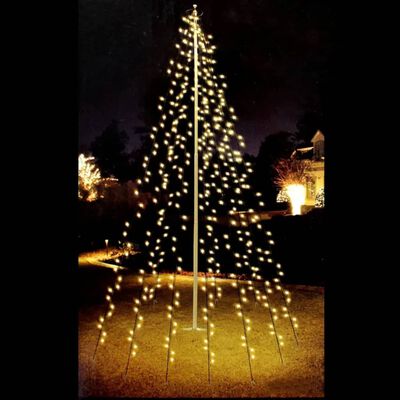Ambiance Vánoční osvětlení na stožár se 192 LED diodami 208 cm