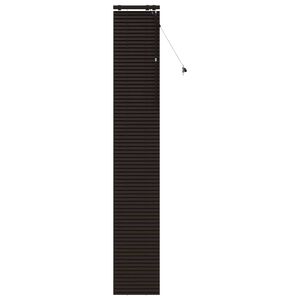 vidaXL Venet &scaron;koln&iacute; žaluzie Tmavě hněd&aacute; 40 x 250 cm 35 mm
