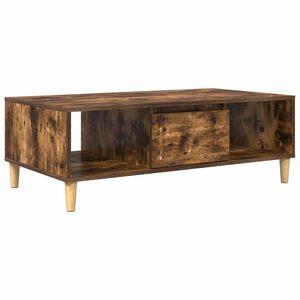 vidaXL Konferenčn&iacute; stolek Kouřov&yacute; dub 102 x 55 x 35 cm