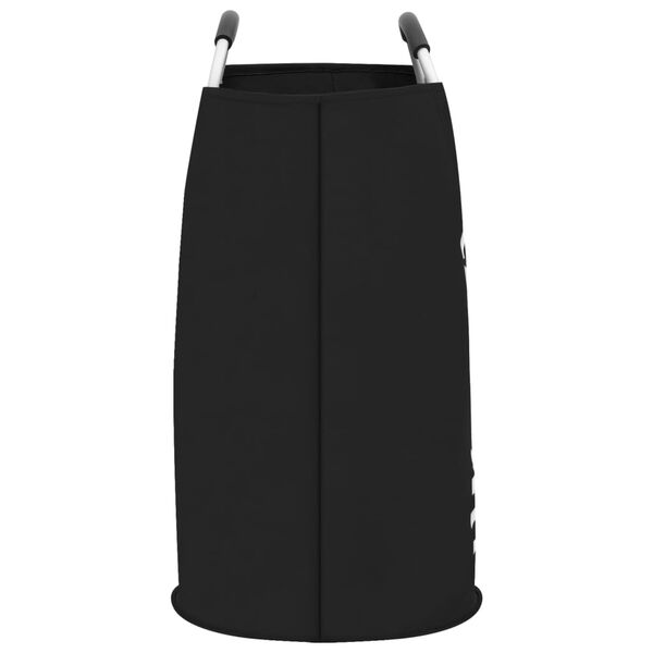 vidaXL Ko&scaron; na tř&iacute;děn&iacute; pr&aacute;dla čern&yacute;