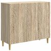 vidaXL Serv&iacute;rovac&iacute; skř&iacute;ň Dub sonoma 89 x 34,5 x 80 cm Kompozitn&iacute; dřevo