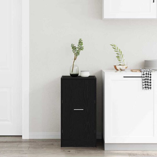 vidaXL L&eacute;k&aacute;rensk&aacute; skř&iacute;ňka Čern&yacute; dub 40 x 41 x 77.5 cm Kompozitn&iacute; dřevo