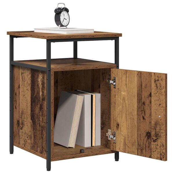 vidaXL Nočn&iacute; skř&iacute;ňka Star&eacute; dřevo kompozitn&iacute; dřevo