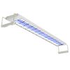 vidaXL LED akvarijn&iacute; lampa 80&ndash;90 cm hlin&iacute;k IP67