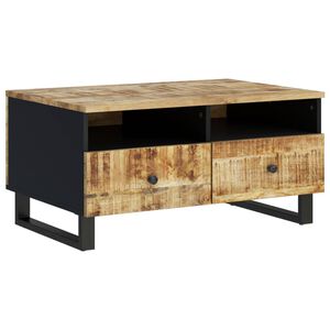 vidaXL Konferenčn&iacute; stolek 80 x 54 x 40 cm masivn&iacute; mangovn&iacute;k a kompozit