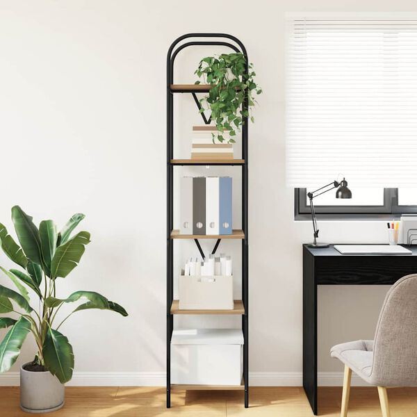 vidaXL Knihovna Artisanov&yacute; dub 40 x 30 x 183 cm Kompozitn&iacute; dřevo