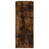 vidaXL Konzolov&yacute; stolek kouřov&yacute; dub 100 x 35 x 90 cm kompozitn&iacute; dřevo