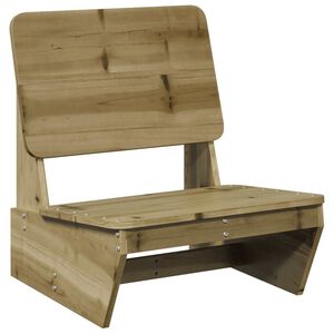 vidaXL Zahradn&iacute; židle 60x64x70,5 cm impregnovan&aacute; borovice