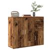 vidaXL Příborník old wood 91 x 29,5 x 75 cm kompozitní dřevo