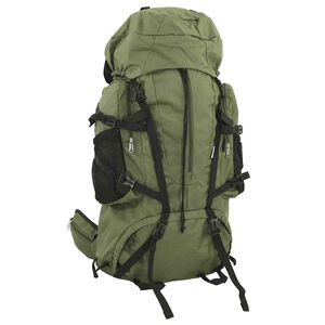 vidaXL Turistick&yacute; batoh arm&aacute;dn&iacute; zelen&yacute; 60 L tkanina oxford