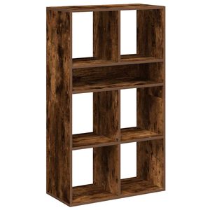 vidaXL Knihovna kouřov&yacute; dub 66x31x112 cm kompozitn&iacute; dřevo