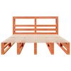 vidaXL Postel bez matrace voskově hněd&aacute; 140 x 200 cm masivn&iacute; borovice