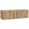 vidaXL N&aacute;stěnn&aacute; TV skř&iacute;ň Dub artisan 98 x 31 x 30 cm Kompozitn&iacute; dřevo