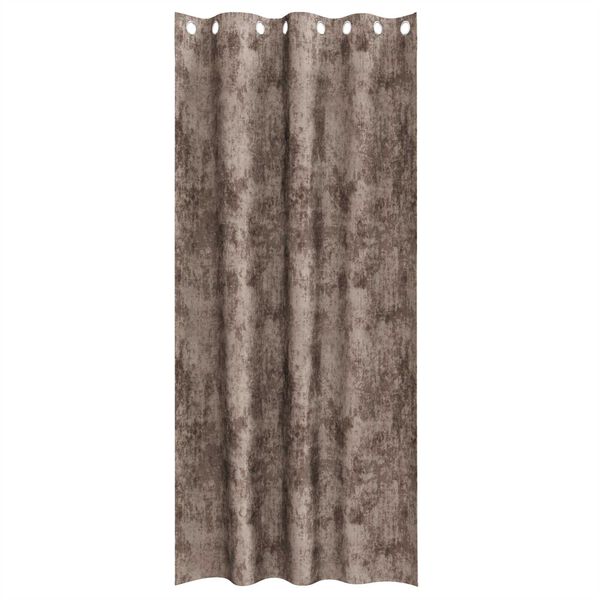 vidaXL Sametov&eacute; z&aacute;věsy 2 pcs Cappuccino 260 x 140 cm samet