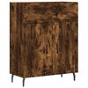 vidaXL Skř&iacute;ň highboard kouřov&yacute; dub 69,5 x 34 x 180 cm kompozitn&iacute; dřevo