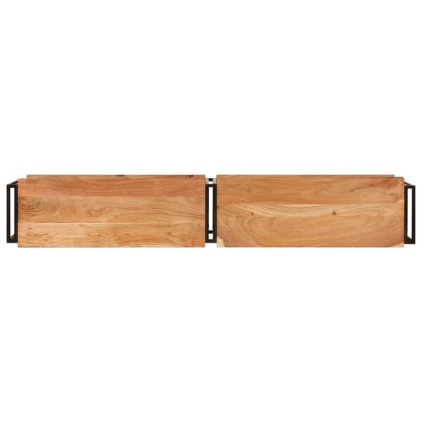 vidaXL TV skř&iacute;ňka 180 x 30 x 40 cm masivn&iacute; ak&aacute;ciov&eacute; dřevo