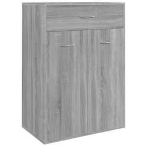 vidaXL Botn&iacute;k &scaron;ed&yacute; sonoma 60 x 35 x 84 cm kompozitn&iacute; dřevo