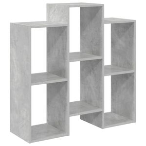 vidaXL Serv&iacute;rovac&iacute; skř&iacute;ň Betonově &scaron;ed&aacute; 90 x 30 x 90 cm