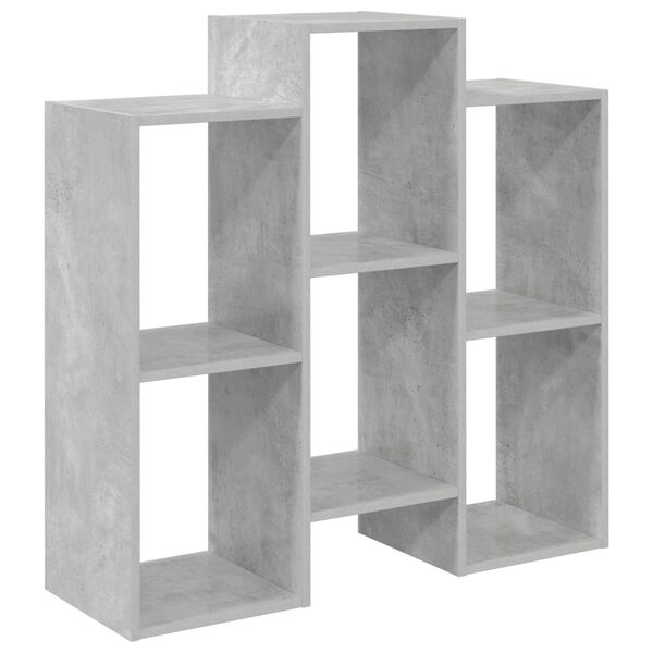 vidaXL Serv&iacute;rovac&iacute; skř&iacute;ň Betonově &scaron;ed&aacute; 90 x 30 x 90 cm