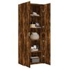 vidaXL Skř&iacute;ň highboard kouřov&yacute; dub 70 x 42,5 x 185 cm kompozitn&iacute; dřevo