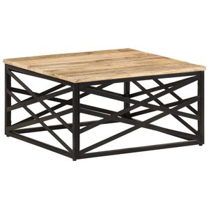 vidaXL Konferenčn&iacute; stolek 68 x 68 x 35 cm masivn&iacute; mangovn&iacute;kov&eacute; dřevo