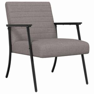 vidaXL křeslo Taupe textil