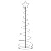 vidaXL LED v&aacute;nočn&iacute; stromek 120 tepl&yacute;ch b&iacute;l&yacute;ch LED 180 cm