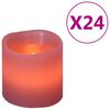 vidaXL Elektrick&eacute; LED sv&iacute;čky 24 ks tepl&eacute; b&iacute;l&eacute;