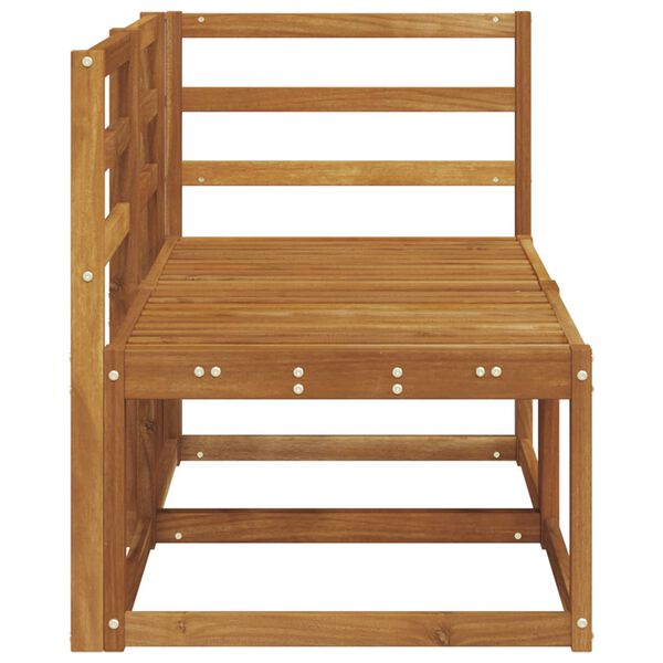 vidaXL Venkovn&iacute; prostředn&iacute; a rohov&aacute; pohovka 2 Kus Př&iacute;rodn&iacute;