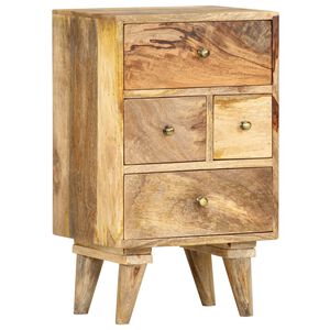 vidaXL Nočn&iacute; stolek 36 x 30 x 60 cm masivn&iacute; mangovn&iacute;kov&eacute; dřevo