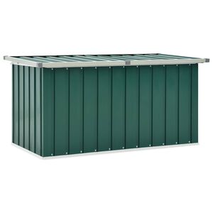 vidaXL Zahradn&iacute; &uacute;ložn&yacute; box zelen&yacute; 129 x 67 x 65 cm