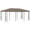 vidaXL Alt&aacute;n 6 x 3 m taupe textil